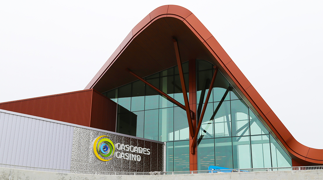 Cascades Casino Delta Exterior